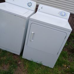 Used whirlpool electric washer and dryer 