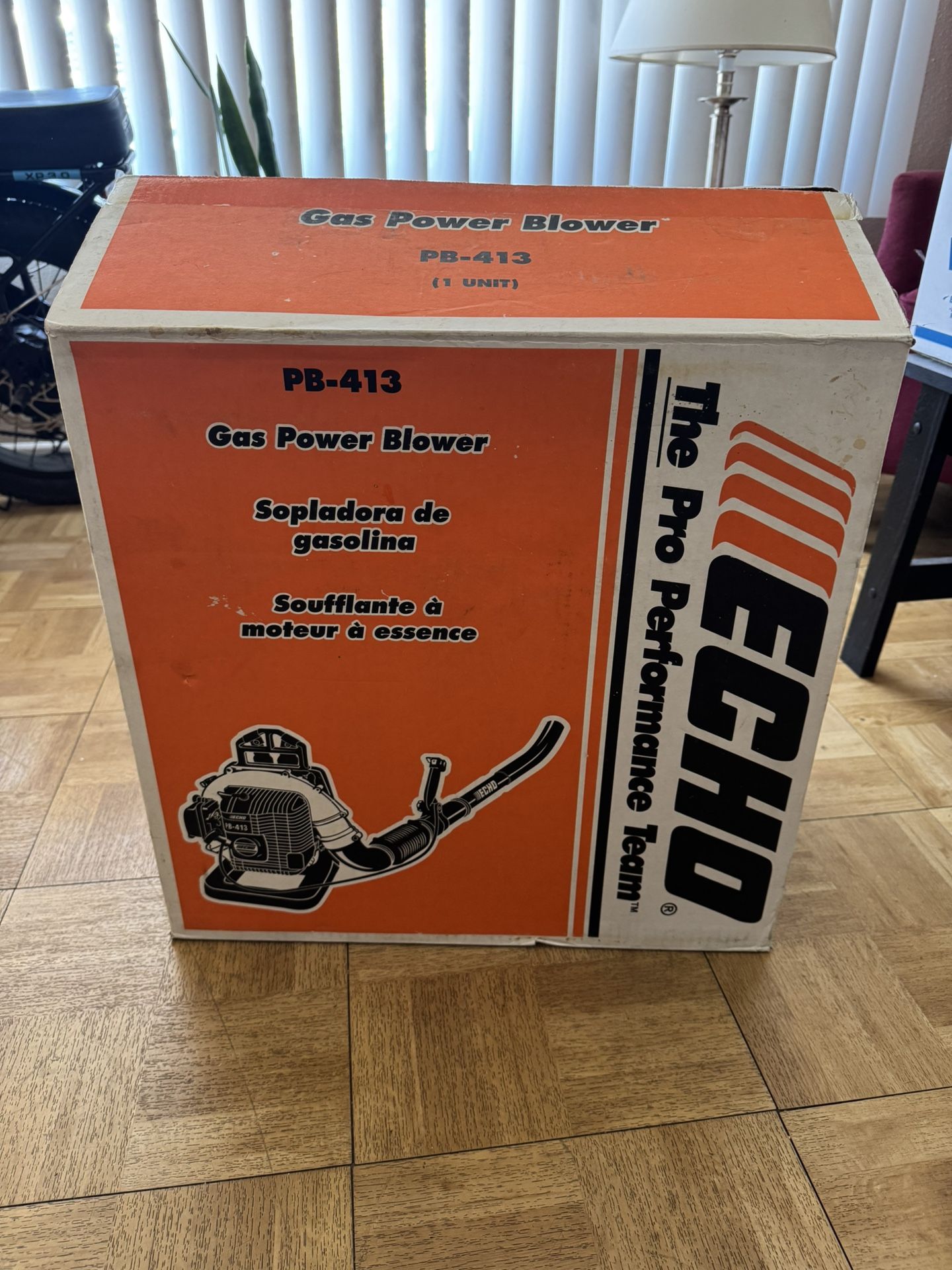 Echo PB-413 Backpack Leaf Blower – Brand New in Box – Deal! Never Used