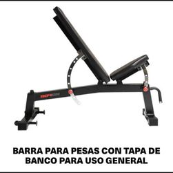 Barra Para Hacer Pesas Y Otro Ejercicio Muy Útil