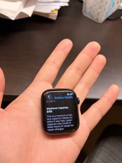 Apple Watch Series 7 45mm GPS + Cellular - Midnight - 84% Battery