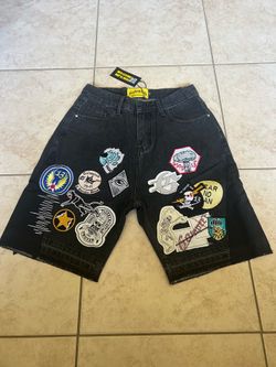 Black Godspeed Jorts
