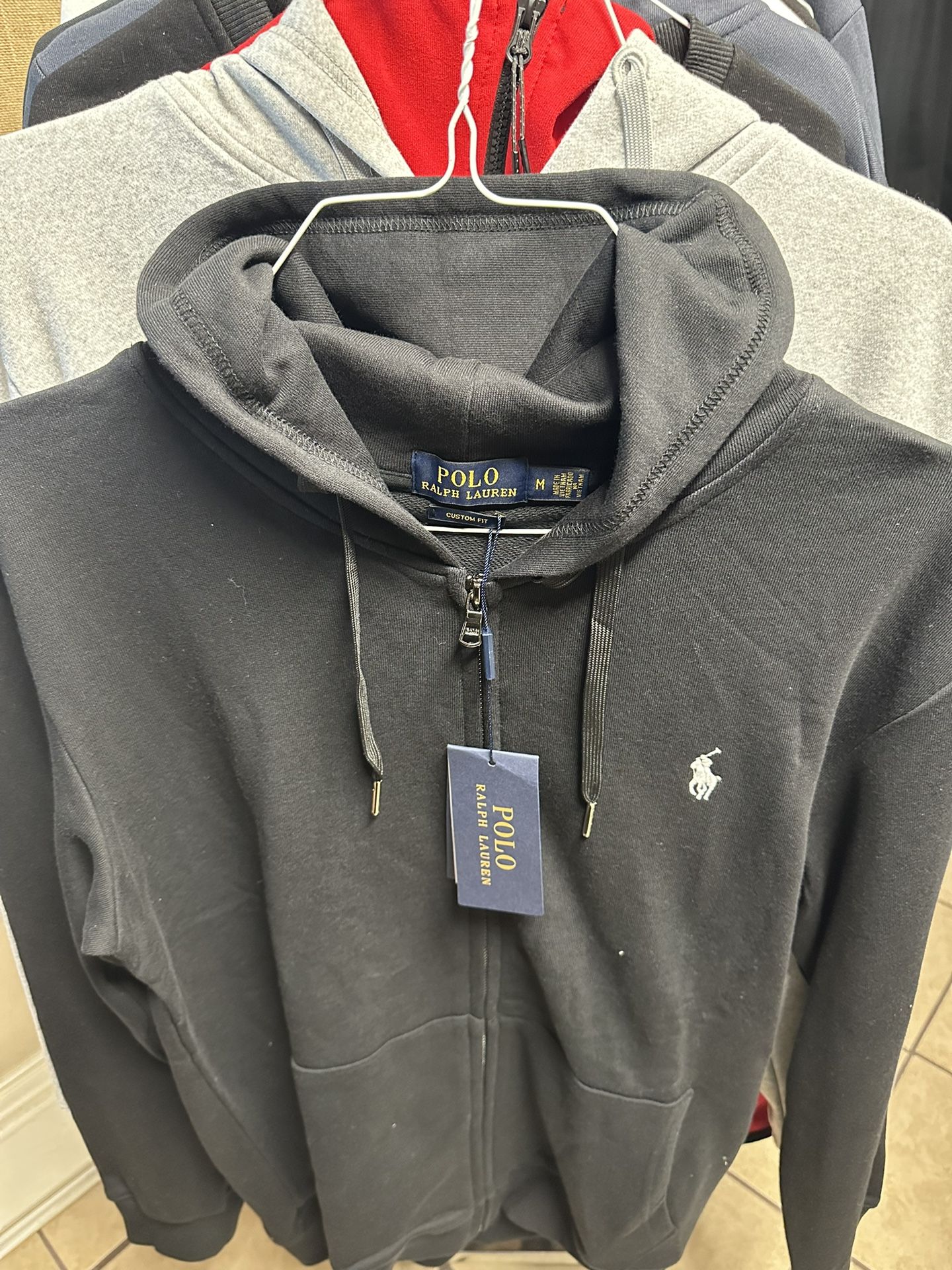 Polo Black Jacket Sz M