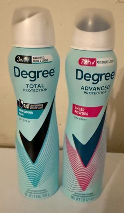 Degree deodorant spray ( both)