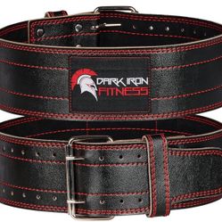 Dark Iron Fitness Belt LEATHER 