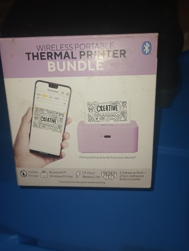 Wireless Portable Thermal Printer