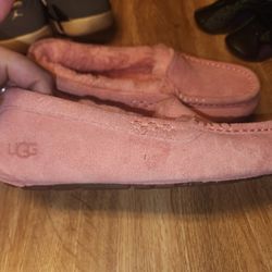 Pink Ugg Moccasins