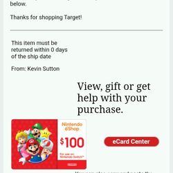 $100 Nintendo Eshop Gift Card For $95