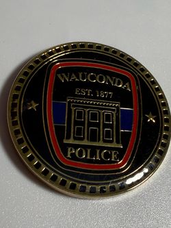Wauconda Police Challenge Coin