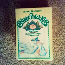Game - Cabbage Patch Kids Card Game (Complete)  Like New (1984 Vintage)