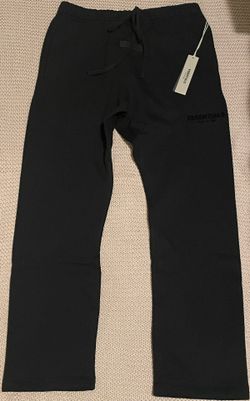 Medium Black Essentials Fear of God Relaxed fit Sweatpants Brand New 