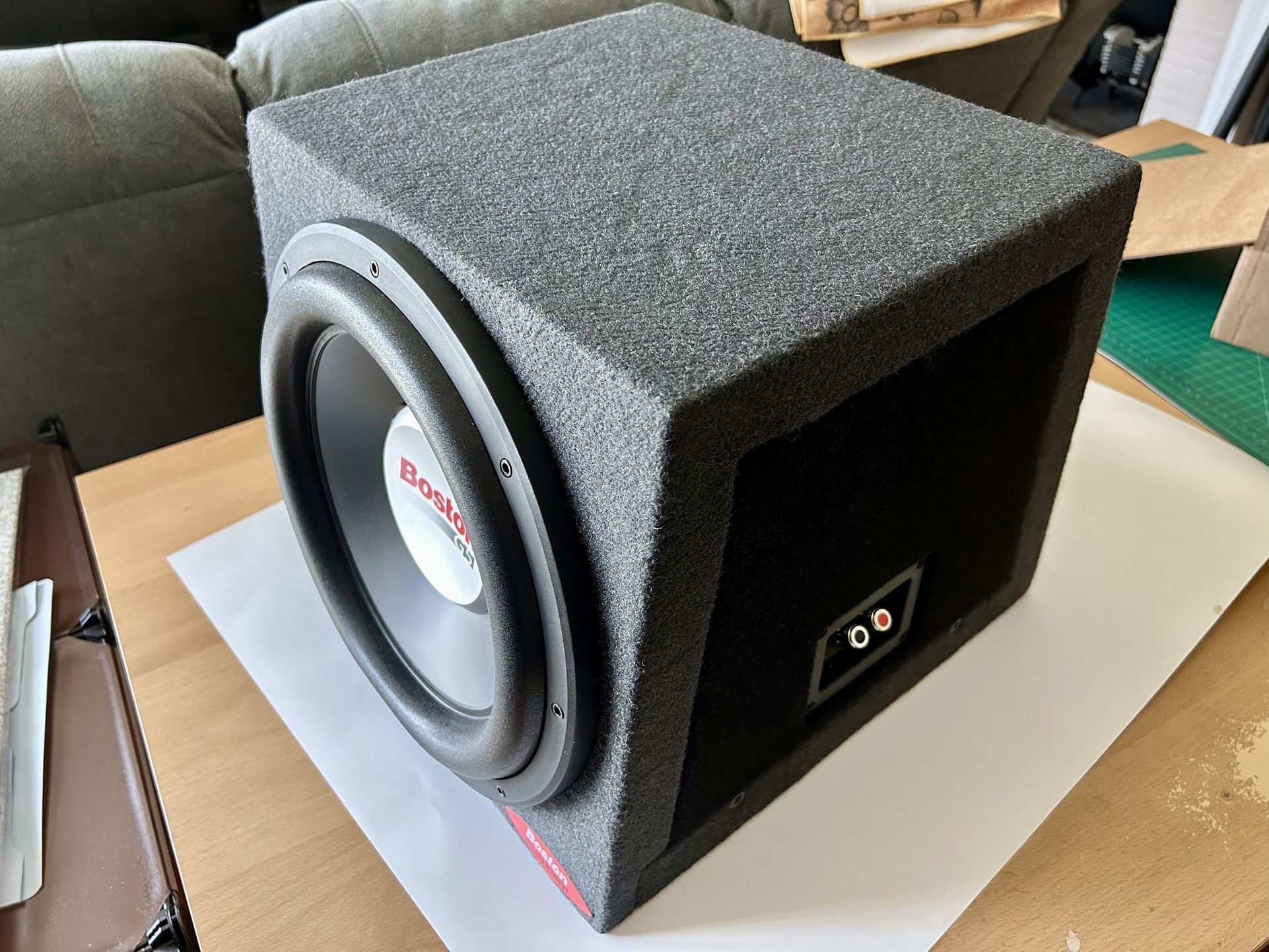 Boston Acoustics G510RS 10” Subwoofer (Sealed + Tunable Radiator 