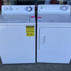 USED GE WASHER AND DRYER SET