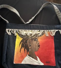 Haitian Denim Tote-Bag