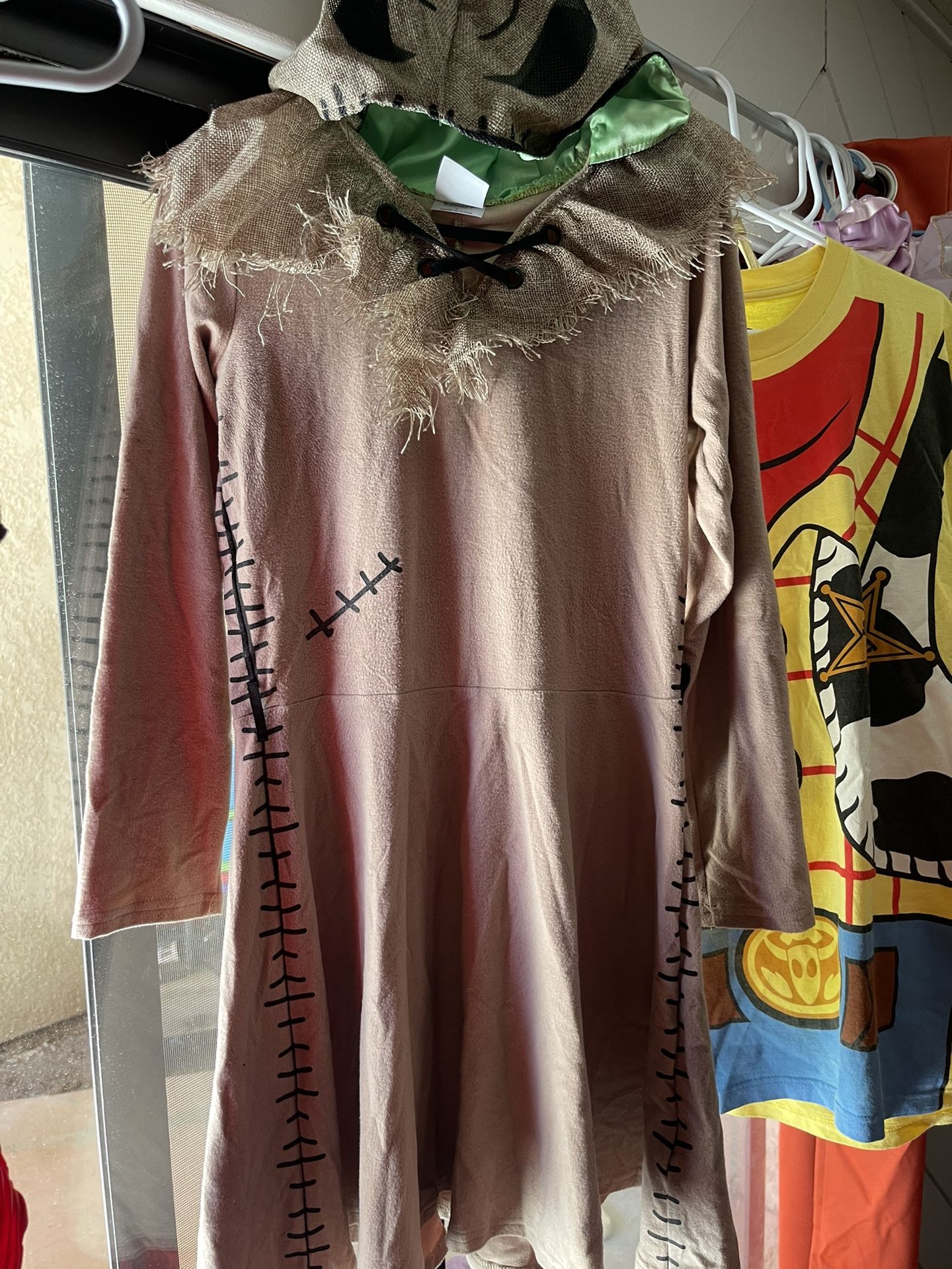 Girls Oogie Boogie Dress Large