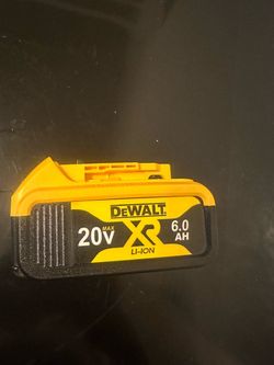 DeWalt 6ah
