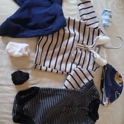 0-3M Boys Outfit
