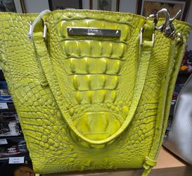 Brahman Asher, Lime Green Shoulder Bag. PLEASE READ DESCRIPTION