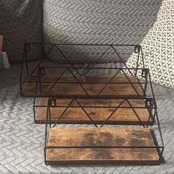 3 Piece Floating Wood Shelves 