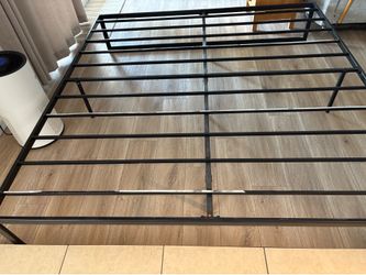 Platform King bed frame