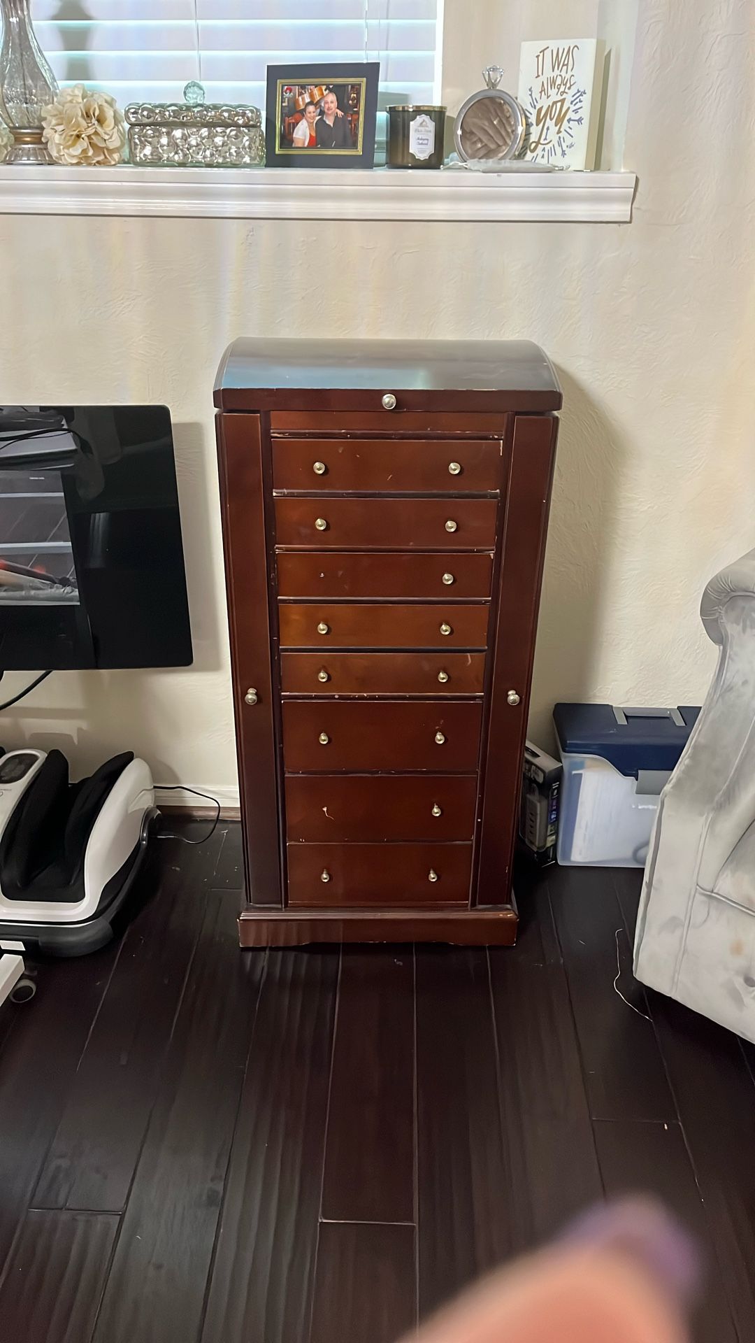 Jewelry Furniture Chest.