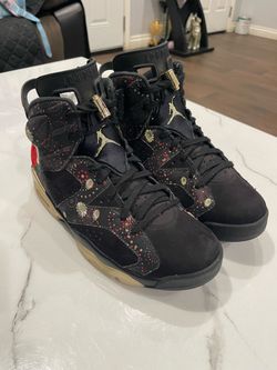 Size 8.5 AIR JORDAN 6 RETRO CHINESE NEW YEAR IN GREAT SHAPE