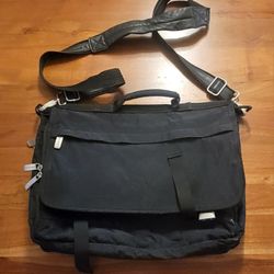 Eddie Bauer Black Messenger Bag
