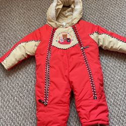 For Girl Warm Jumpsuit 