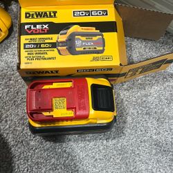 Dewalt Battery Flex Volt 12 Ah