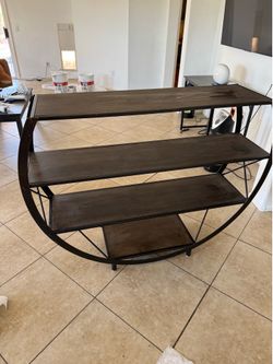 4 tier Circular bookshelf