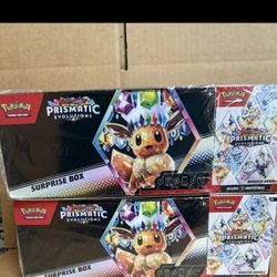 Sams Club Prismatic Evolutions Surprise Box + Bundle NEW
