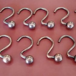 Shower Curtain Hooks Metal