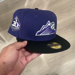 Colorado Rockies New Era Hat Size 7 1/4
