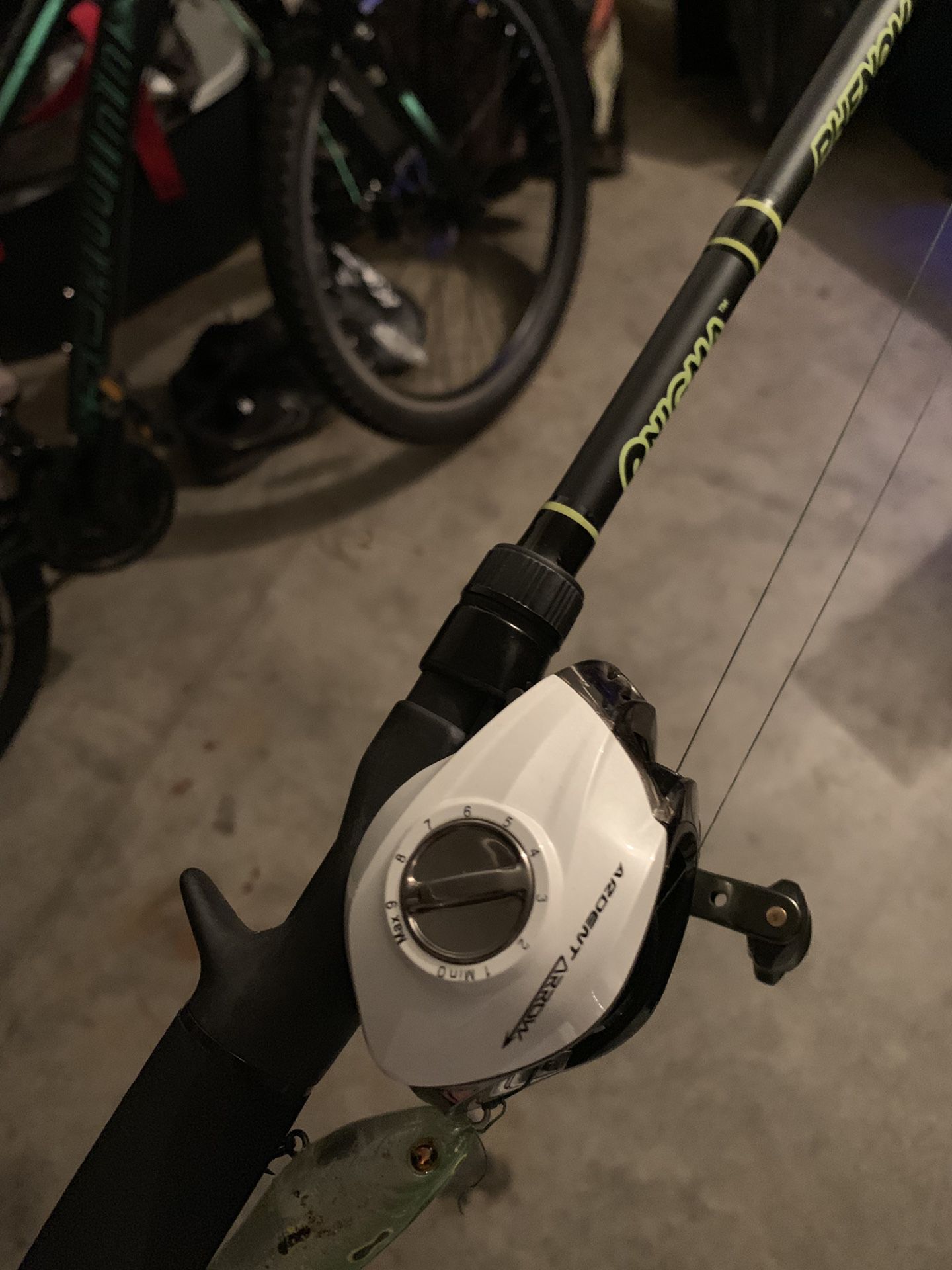 Bass Fishing Rod and Reel