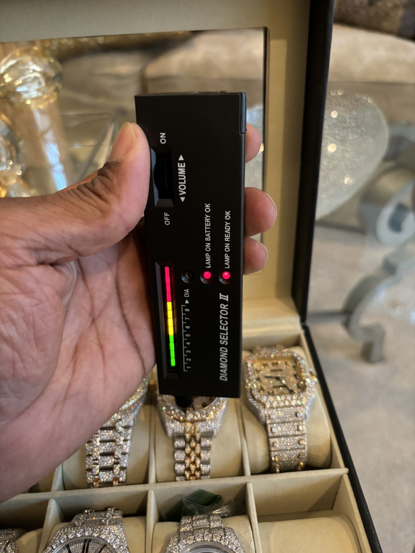Bust Down Rolex Jubilee Band Diamond Tester✔️