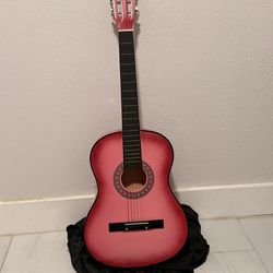 Girl guitar - pink