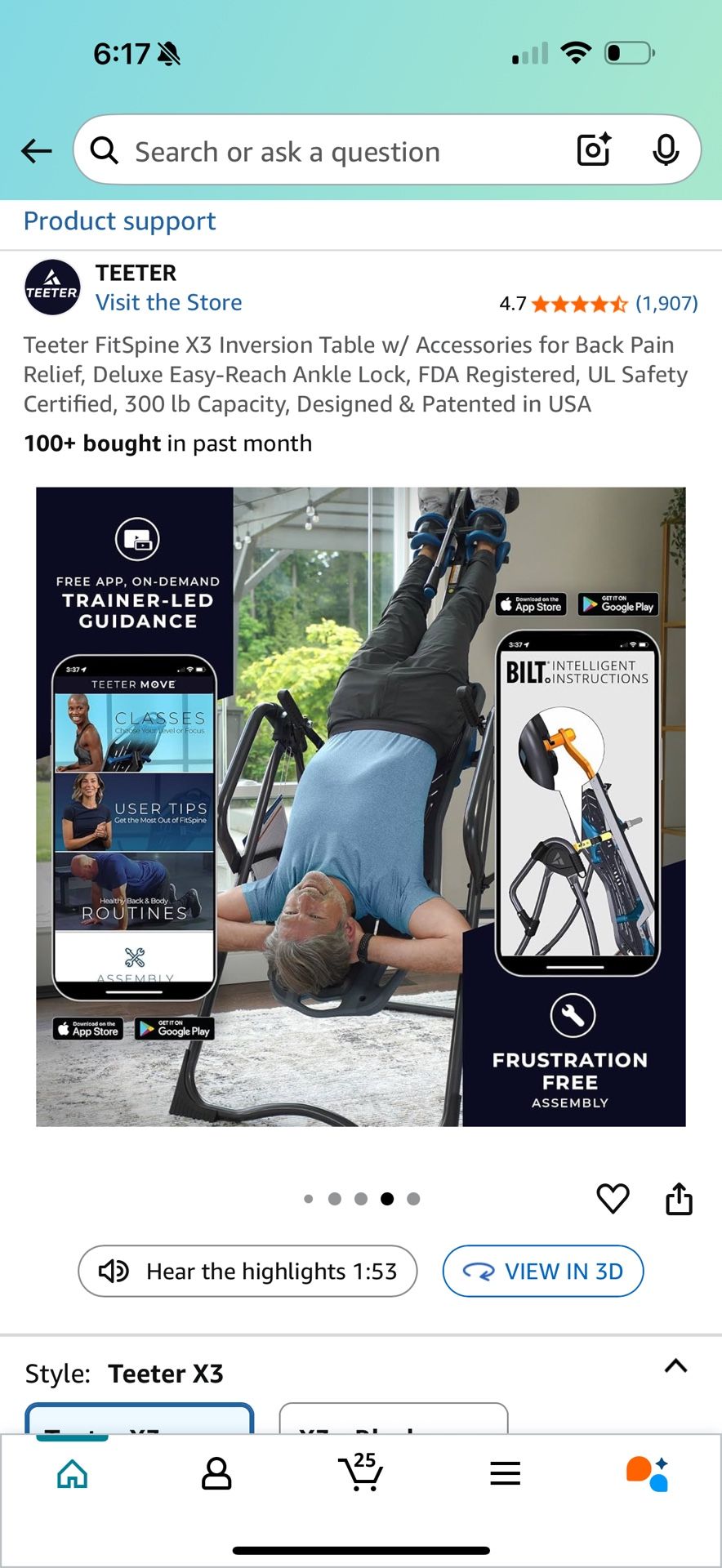 Inversion Table