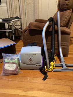 ProTeam Super HalfVac Pro vacuum cleaner.