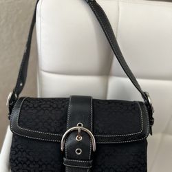 Small Black Soho Coach Bag