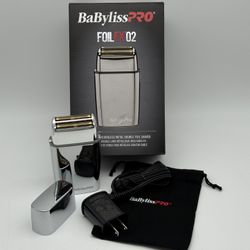 BaBylissPRO METALFX Double Foil Shaver - Silver(38)