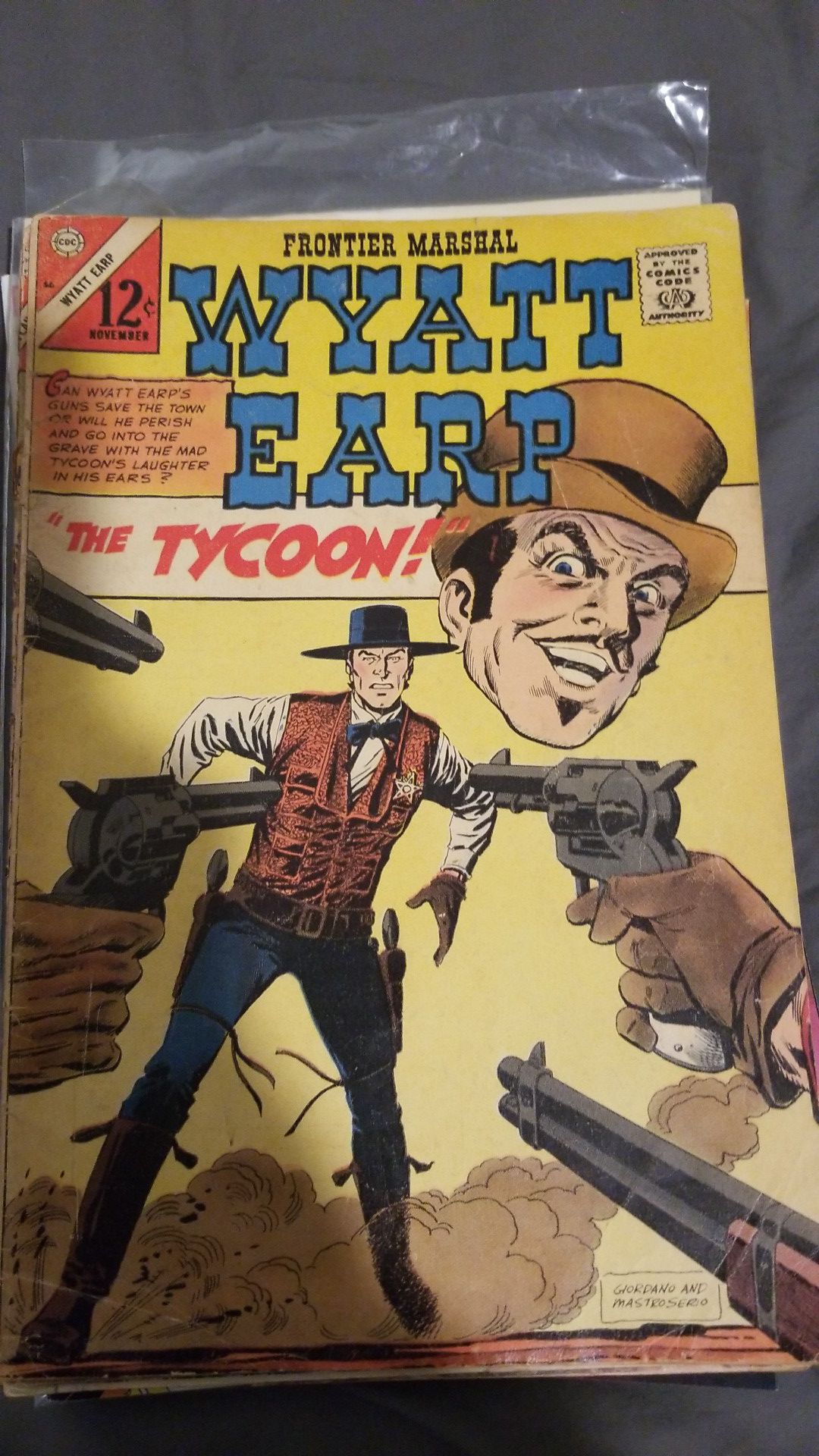 Comic book, Wyatt Earp, 1966