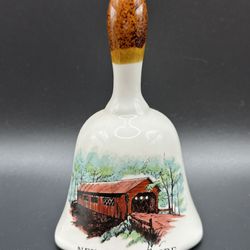 Vintage Porcelain Bell New Hampshire 