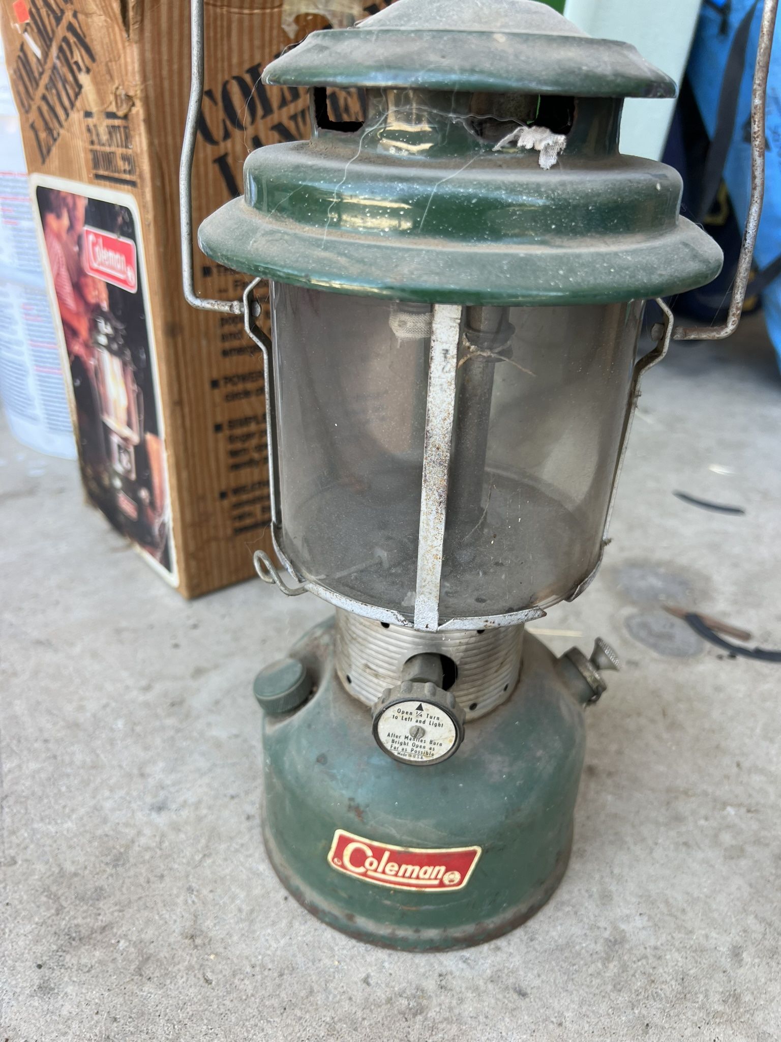 Coleman 220F White gas lanterns