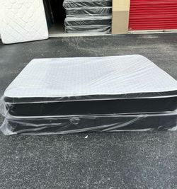 Queen Mattress Set PillowTop – Brand New –  Same Day Delivery Available 🚚