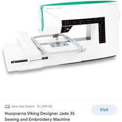Husqvarna Viking Jade 35 Sewing Machine Brand New In Box