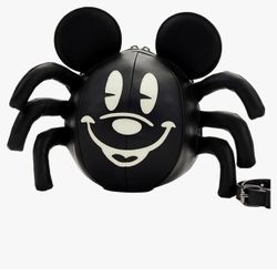 Loungefly Stitch Shoppe X Disney Mickey Glow Spider Crossbody Bag - Rave Festival Fashion Cosplay Disneybound Cute Backpacks
