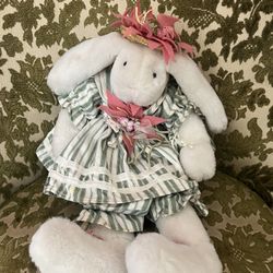 Vtg Bunnies by the Bay, 1996 Limited Edition Bayberry #33 (20" Handmade Plush)