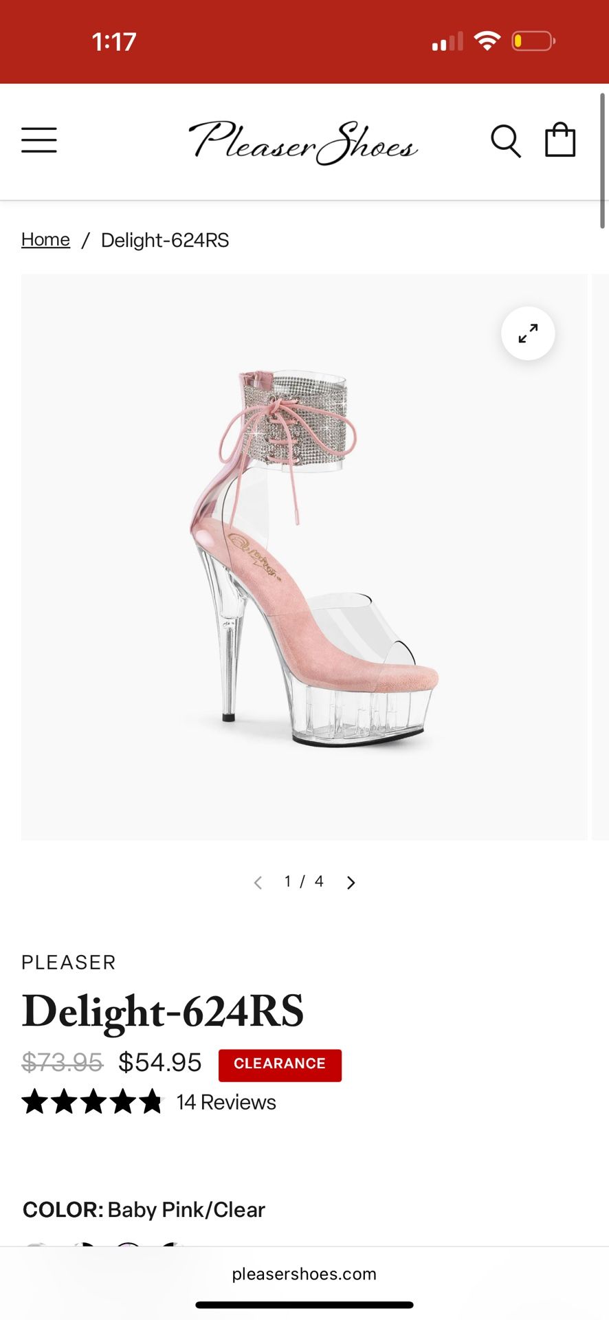 Pleaser Dancer Heels