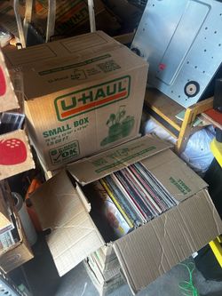Vintage Vinyl record collection