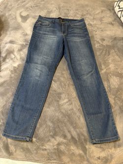Pantalón De Mesclilla Azul Size 12