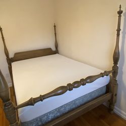 Mid Century 4 Poster Bed